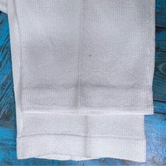 Vintage St John Collection Marie Gray Santana Knit Ivory Knit Pant Sweater Set - Picture 12 of 16